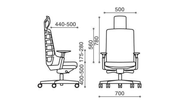 Ghế lãnh đạo cao cấp Spider 02 - Hình ảnh 2