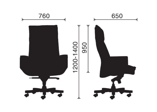 Ghế lãnh đạo da Chairman 01 - Hình ảnh 3