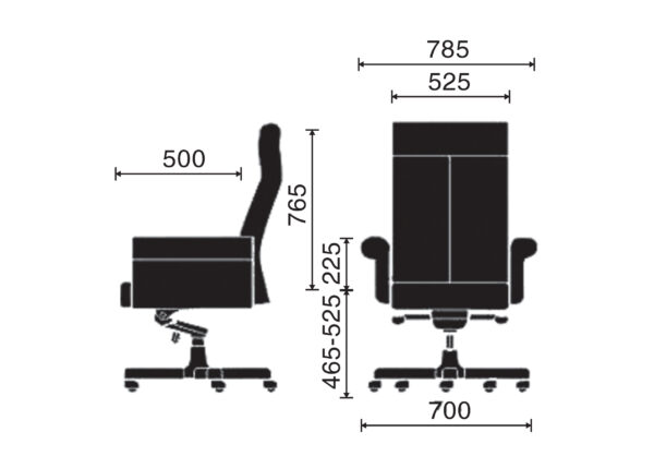 Ghế giám đốc President 03 - Hình ảnh 3