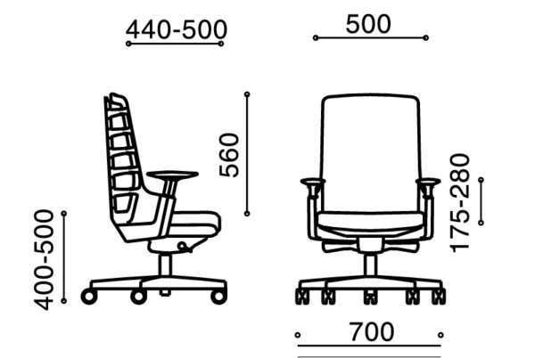 Ghế văn phòng hỗ trợ cột sống Spider 03 - Hình ảnh 5