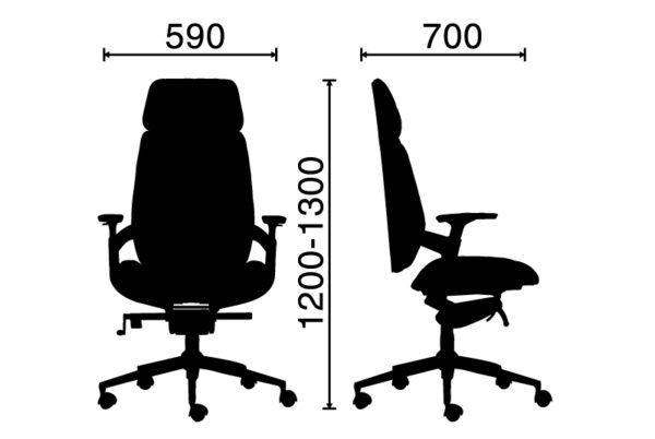 Ghế lãnh đạo cao cấp Techno-02 - Hình ảnh 4