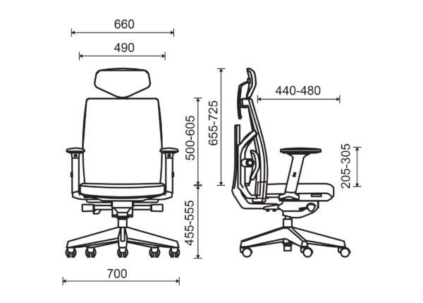 Ghế lãnh đạo nhập khẩu Tone-01 - Hình ảnh 4