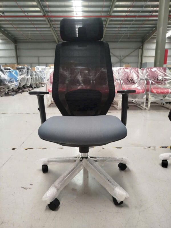 Ghế xoay lưng lưới tựa đầu M1110 D-01 - Ảnh 9