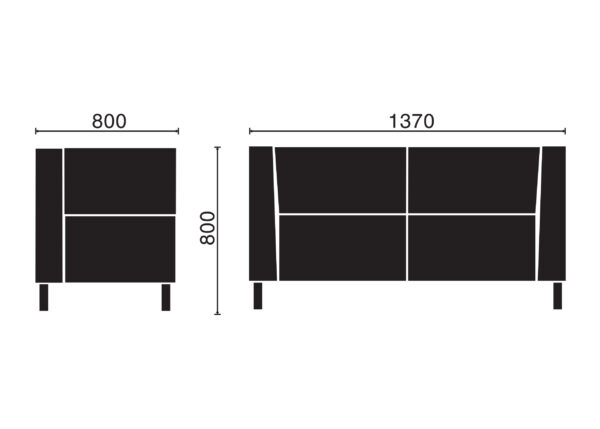 Ghế Sofa da A043-02 - Hình ảnh 2