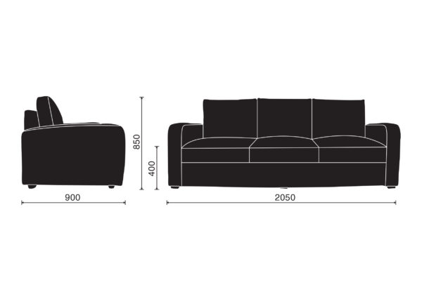 Sofa M1095-03 - Hình ảnh 3