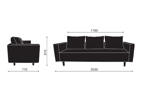 Sofa M1097-03 - Hình ảnh 3