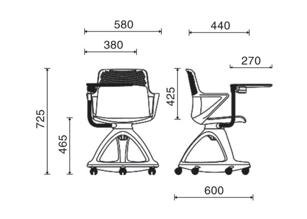 Ghế training Rover 02 nhập khẩu - Hình ảnh 6