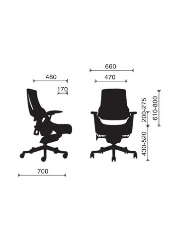 Ghế công thái học Wonder III-02 nhập khẩu - Ảnh 2