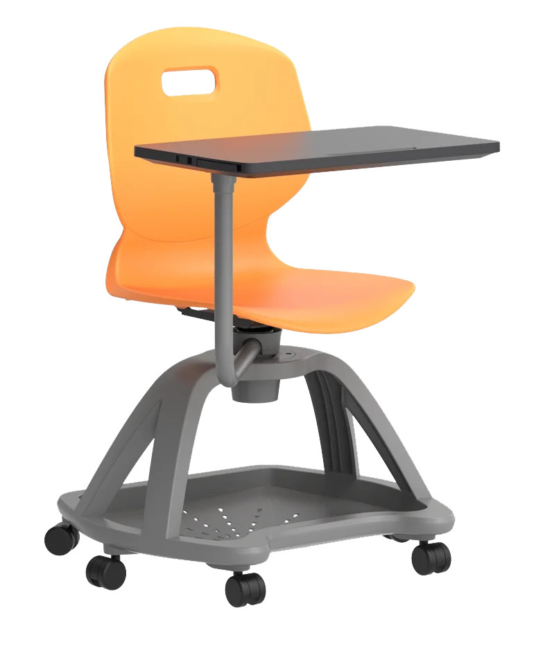 Ghế ARC COMMUNITY SWIVEL WITH ARM TABLET ANTHRACITE