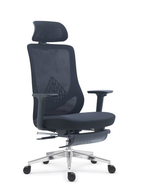 Ghế xoay văn phòng có gác chân BK A008B-1 - Ảnh 2