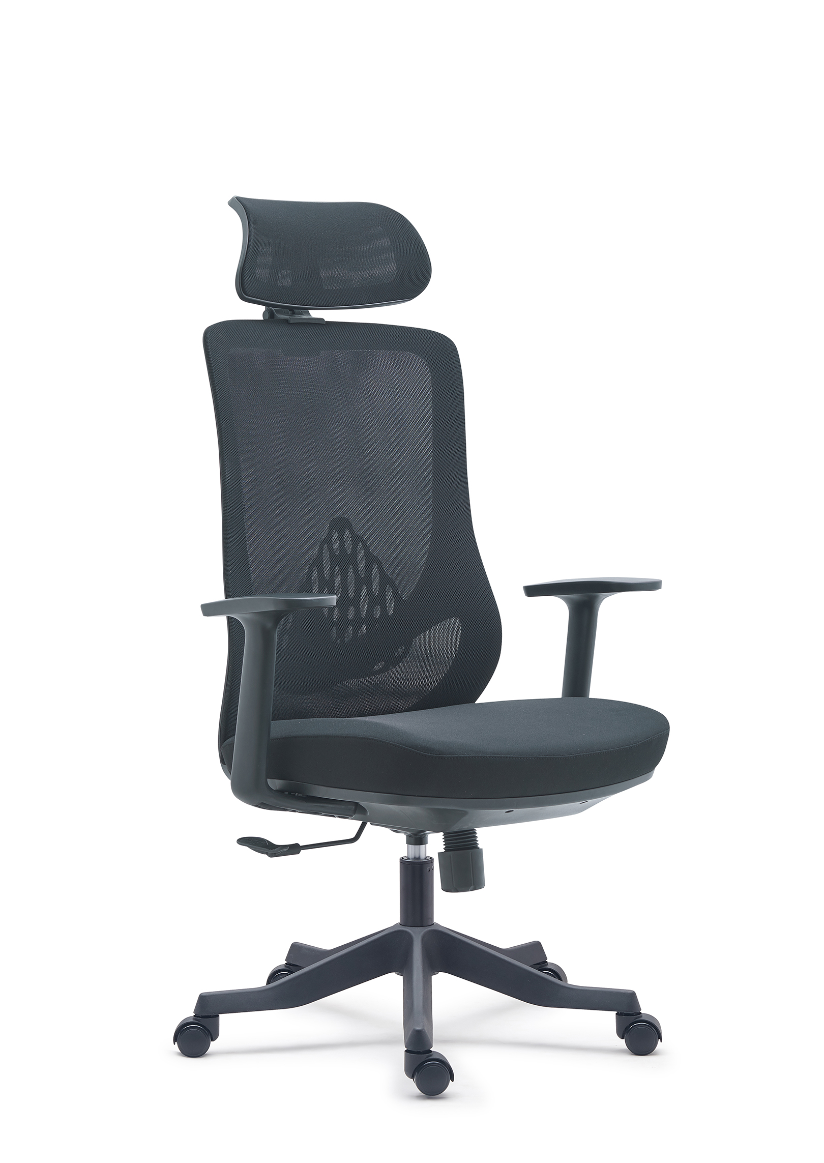 Ghế xoay văn phòng có tựa đầu BK A008D - Ảnh 3