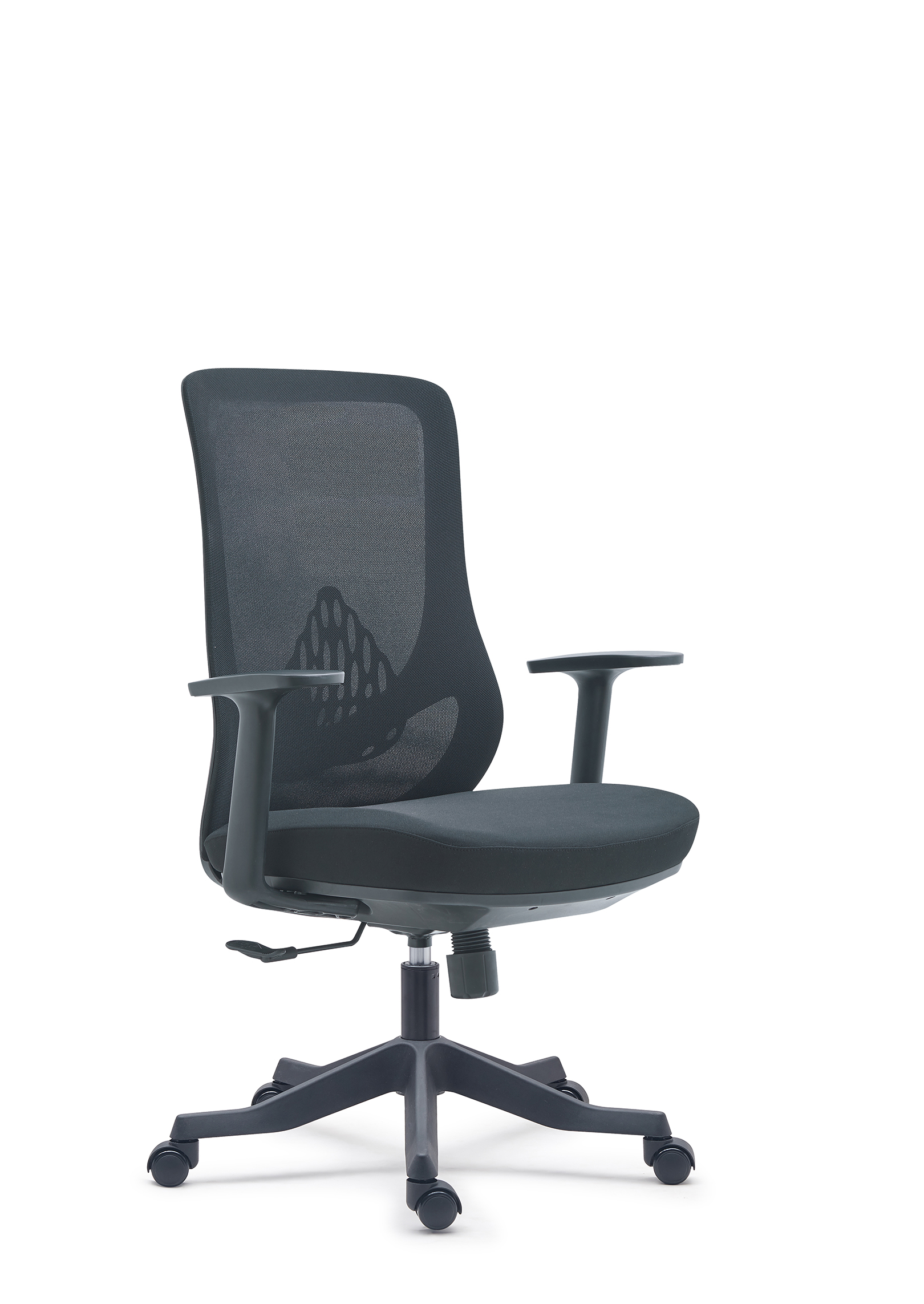 Ghế xoay văn phòng có tựa đầu BK B008D - Ảnh 2