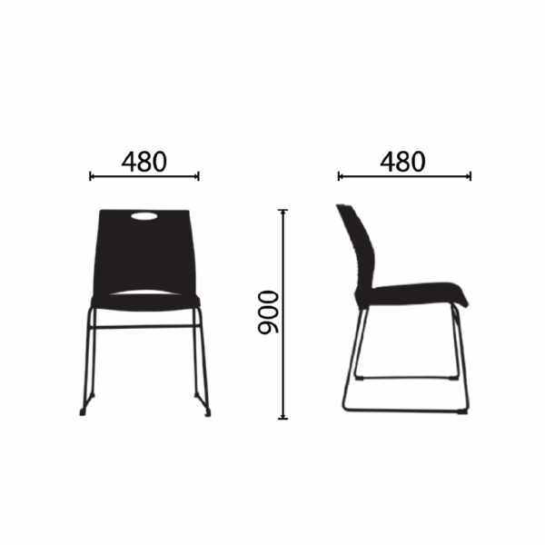 Ghế training M1119-03 - Ảnh 4